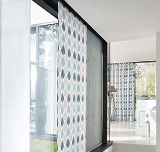 Panneau japonais tissu