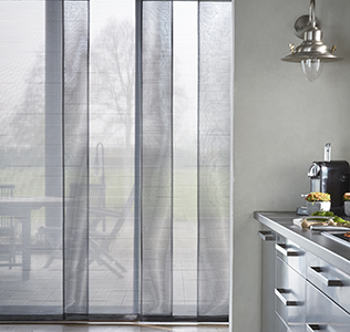 Panneau japonais tissu