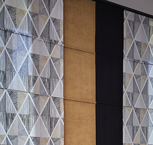 Panneau japonais tissu