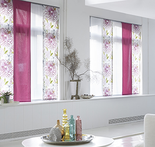 Panneau japonais tissu